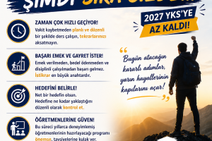 Şimdi sıra sizde…