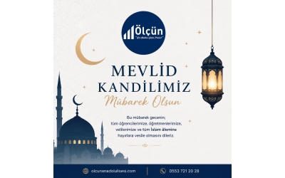MEVLİD KANDİLİMİZ MÜBAREK OLSUN