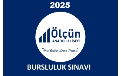 2025 - 2026 EĞİTİM ÖĞRETİM DÖNEMİ İÇİN BAŞARI İNDİRİMLERİNİN UYGULANACAĞI BURSLULUK SINAVI