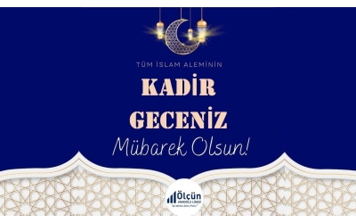 KADİR GECESİ TEBRİK MESAJI