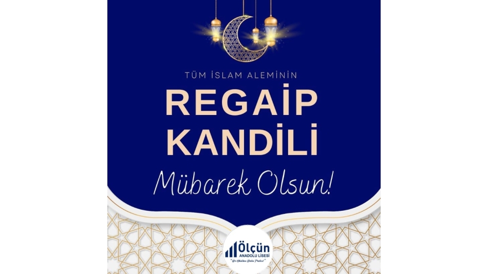 Okulumuzda Ragaip Kandili Programı Düzenlendi