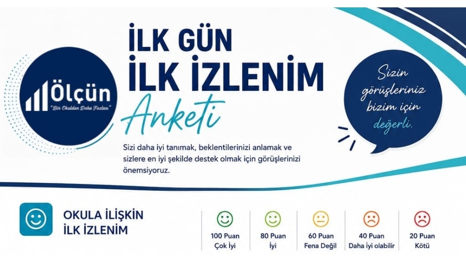 İlk Gün İlk İzlenim Anketi