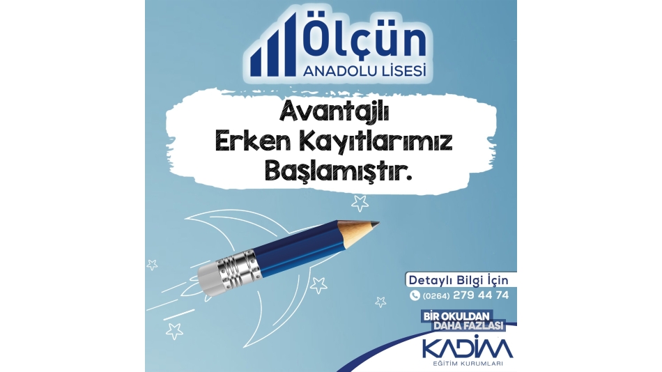 Kayıtlarımız Başlamıştır 