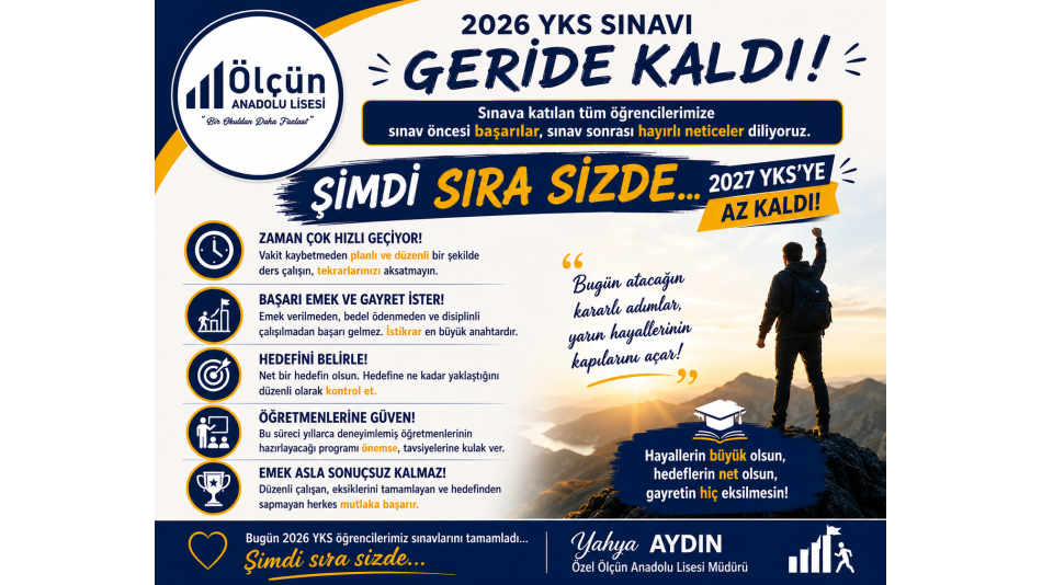 Şimdi sıra sizde…